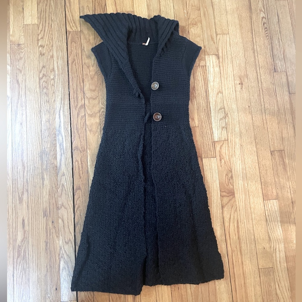 Free People Long Cardigan